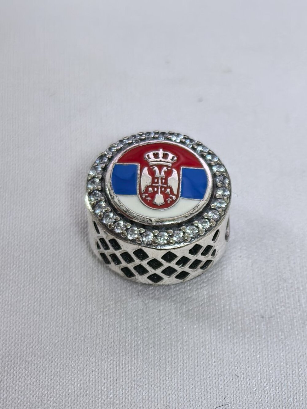 Pandora Serbia Exclusive Charm Pendant, S925 Silver Jewelry